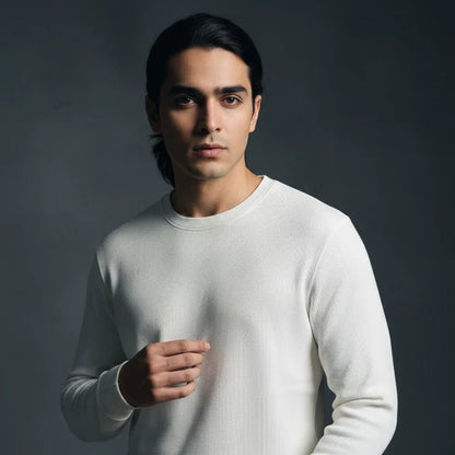 Ribbed White Tshirt - Bangladesh Business Club