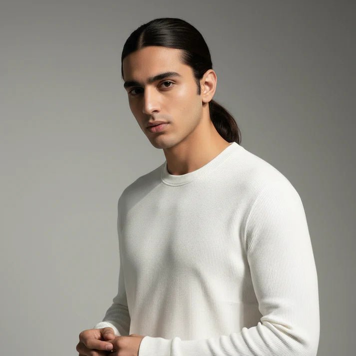 Ribbed White Tshirt - Bangladesh Business Club