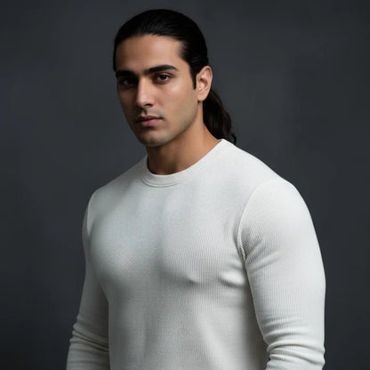 Ribbed White Tshirt - Bangladesh Business Club