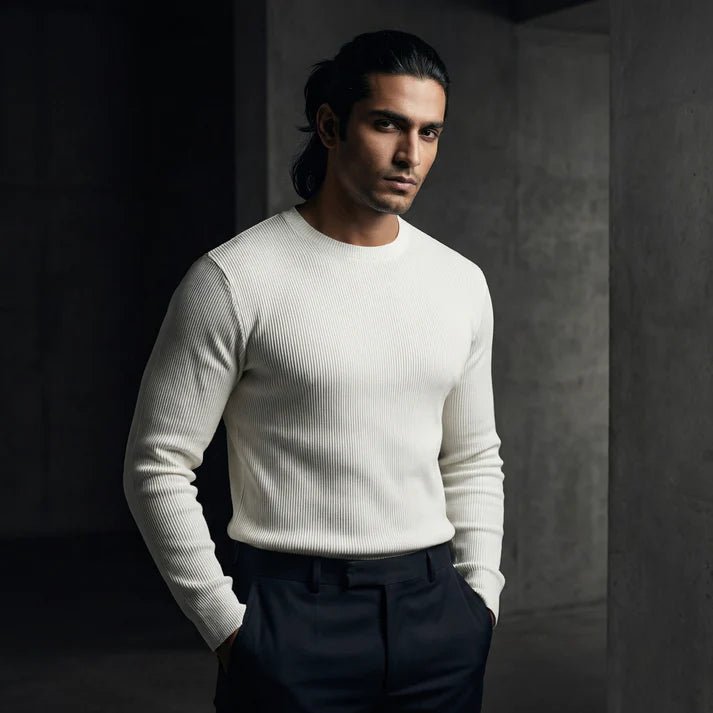 Ribbed White Tshirt - Bangladesh Business Club