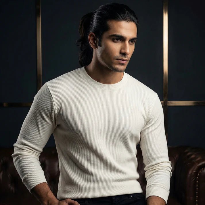 Ribbed White Tshirt - Bangladesh Business Club