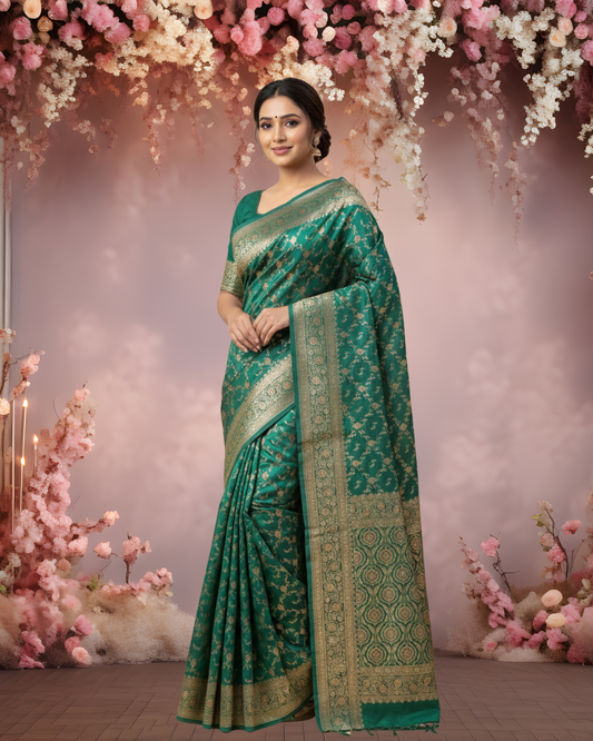 Elite Benarosi Saree with Mini Stone Embellishments